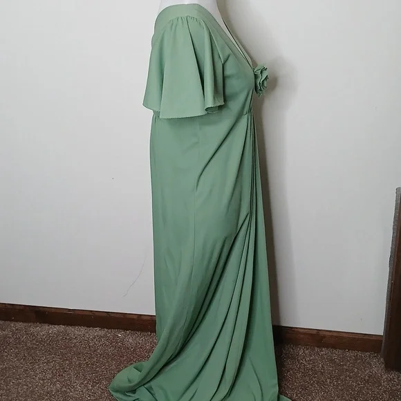 Vintage homemade 1970's maxi dress size small - Picture 5 of 15